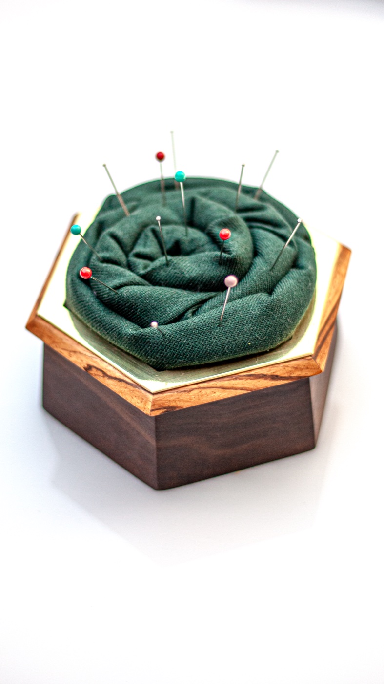 Bench Pincushion detail
