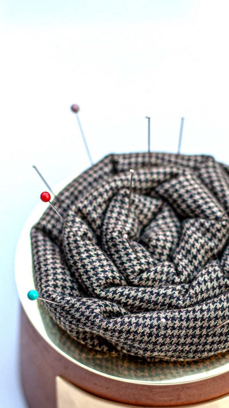 Bench Pincushion detail