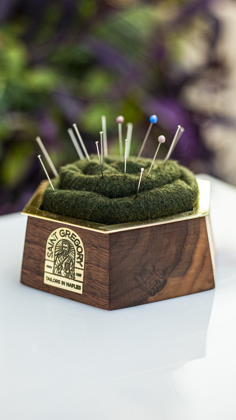 Bench Pincushion detail