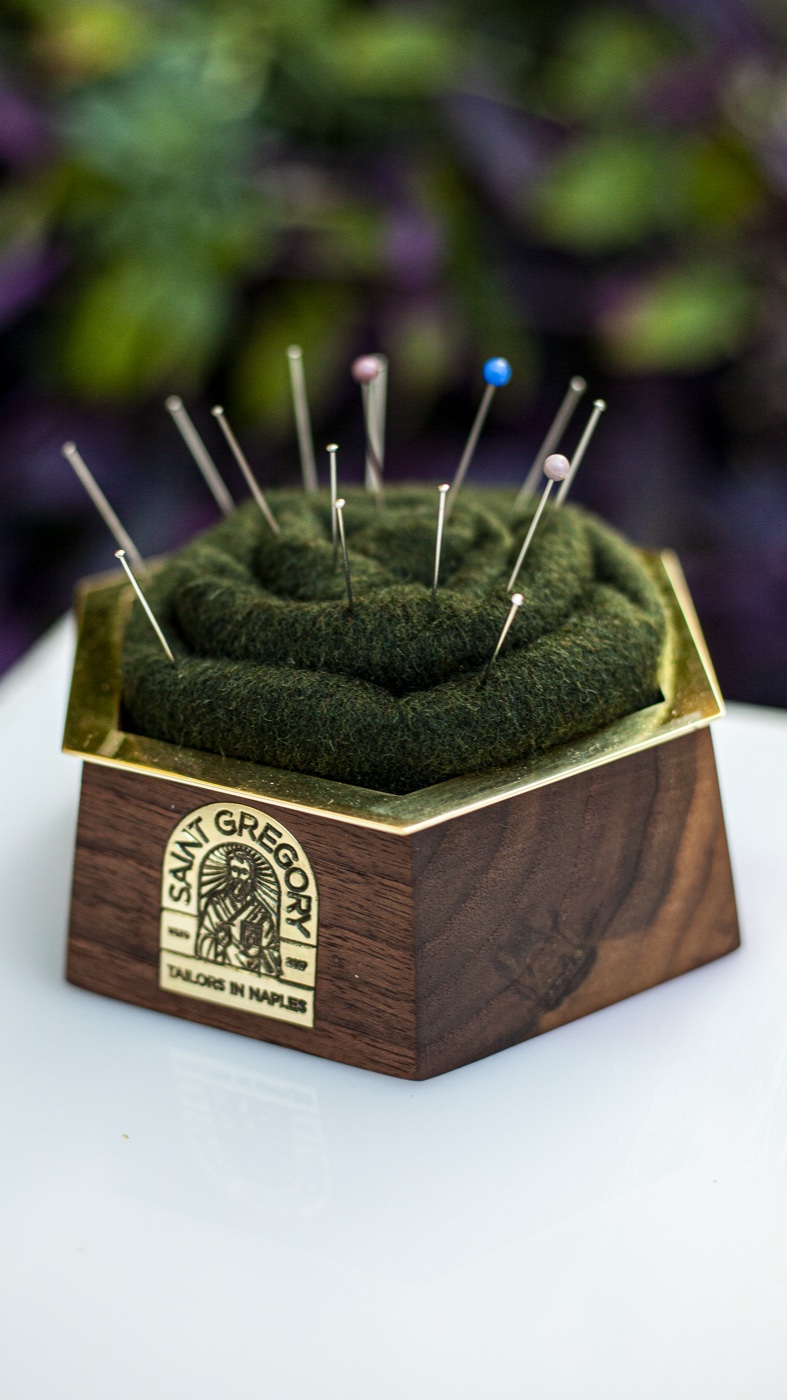 Bench Pincushion detail