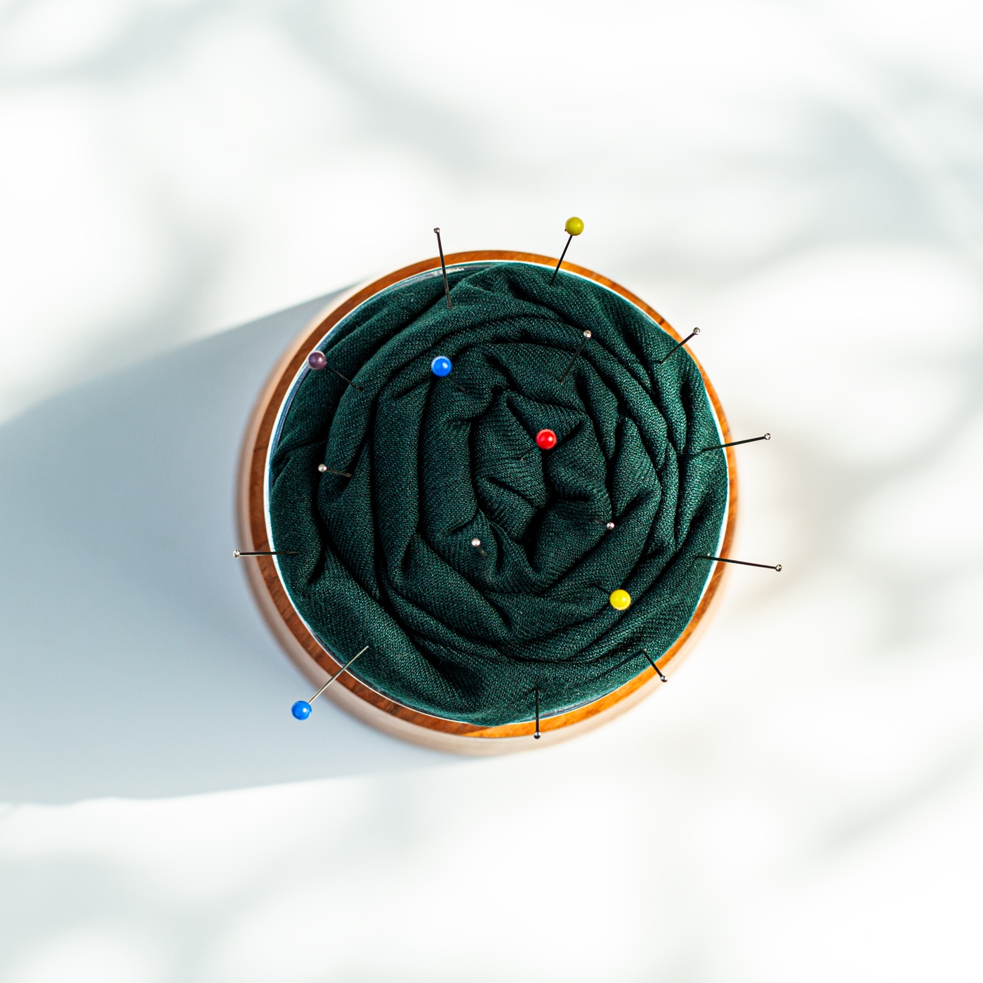 Bench Pincushion detail