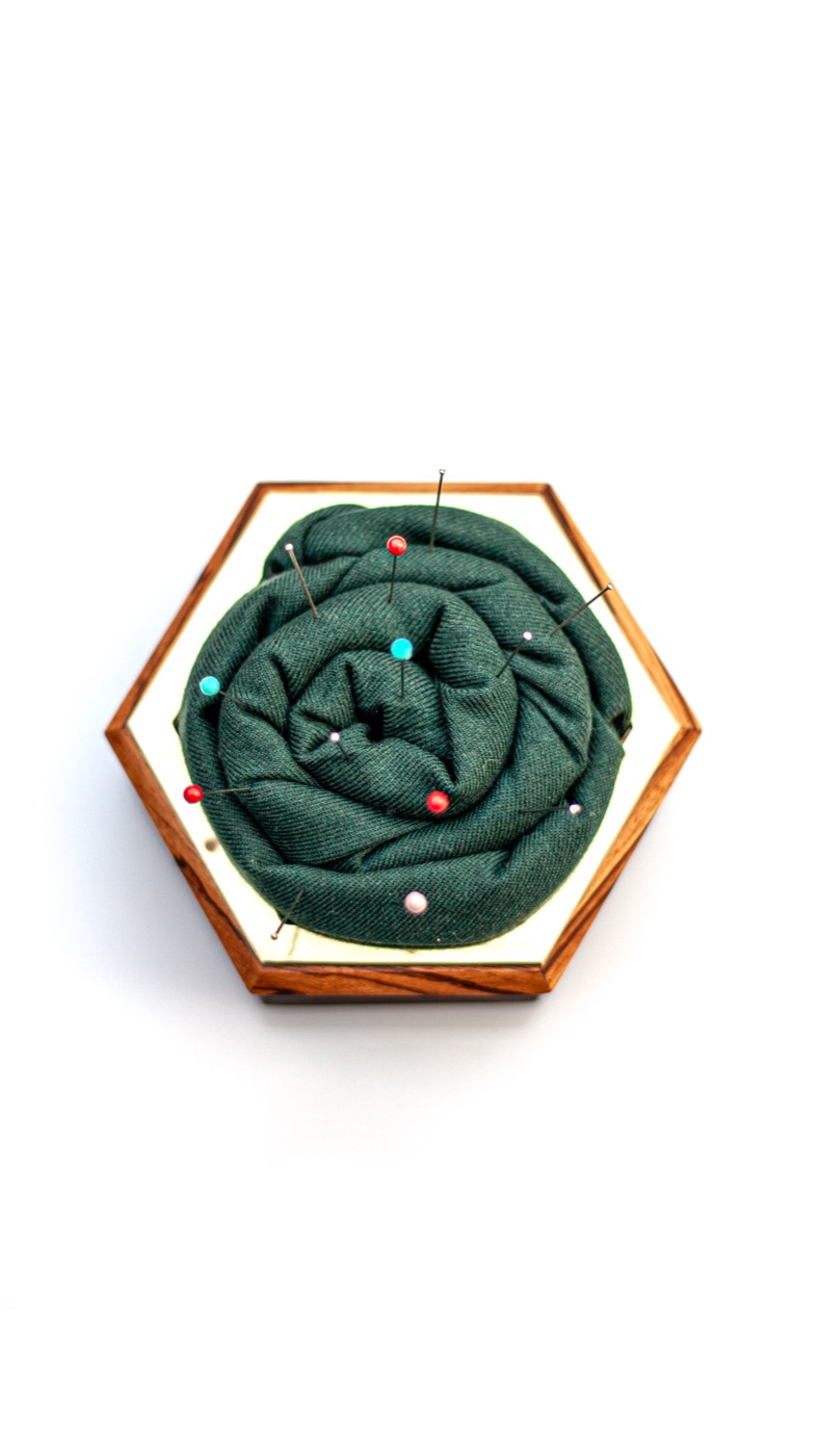 Bench Pincushion detail