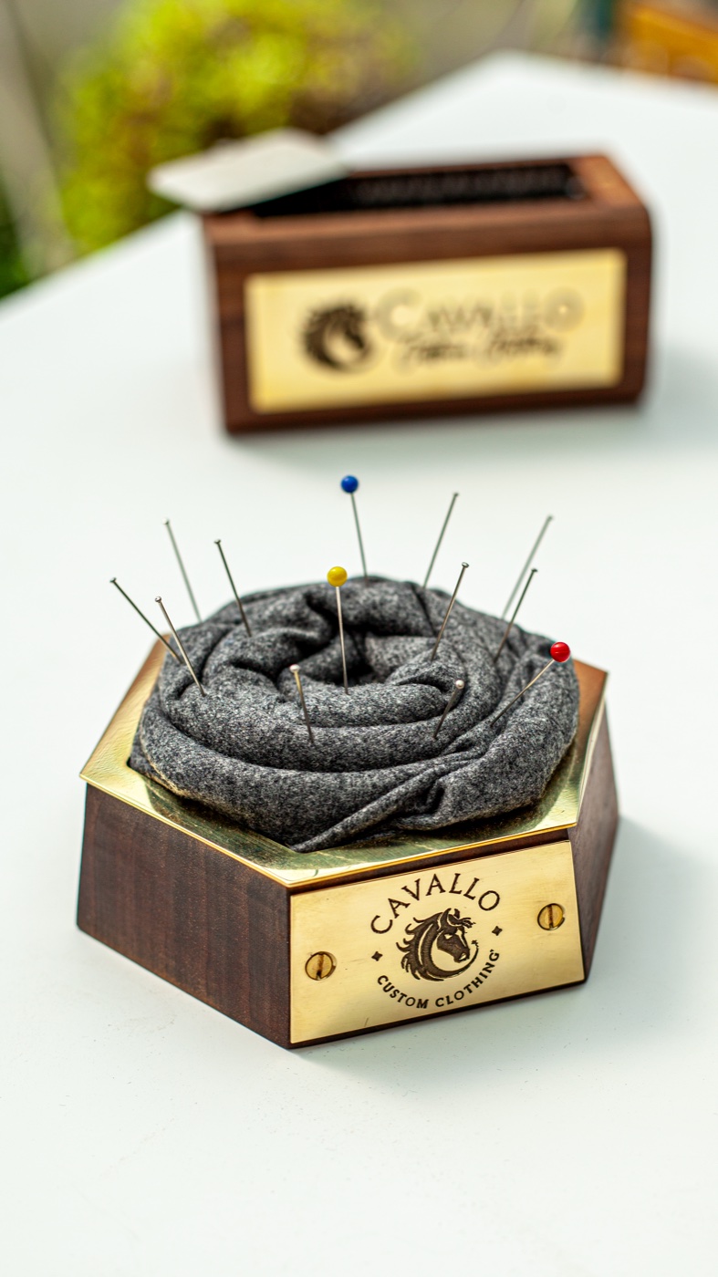 Bench Pincushion detail